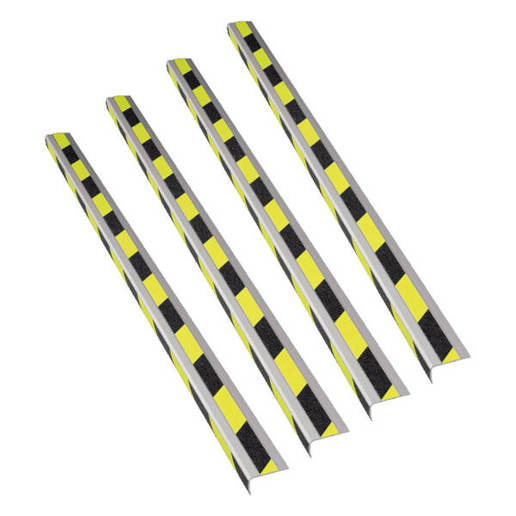 BIGPACK Antirutsch-Stufenprofil STAR - 4er Set, Nachleuchtend, 100 x 5,4 x 3,1 cm