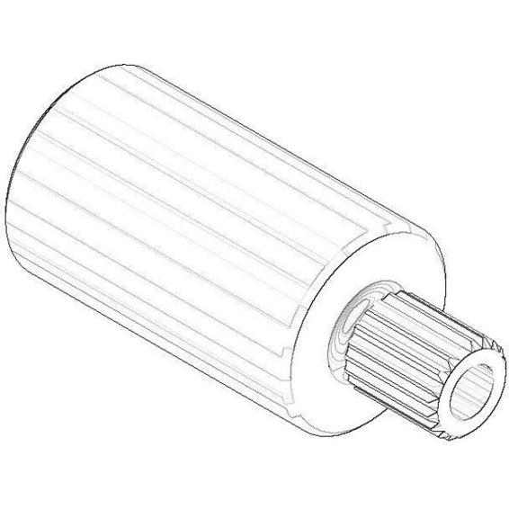DO Rastbuchsenaufnahme Ersatzteil - 091212026 - Durchmesser 16 x 23 mm