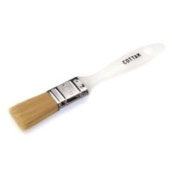 Cottam Flachpinsel 25mm - Synthetik Malerpinsel für präzise Farbaufträge | Borstenpinsel (Handwerk)