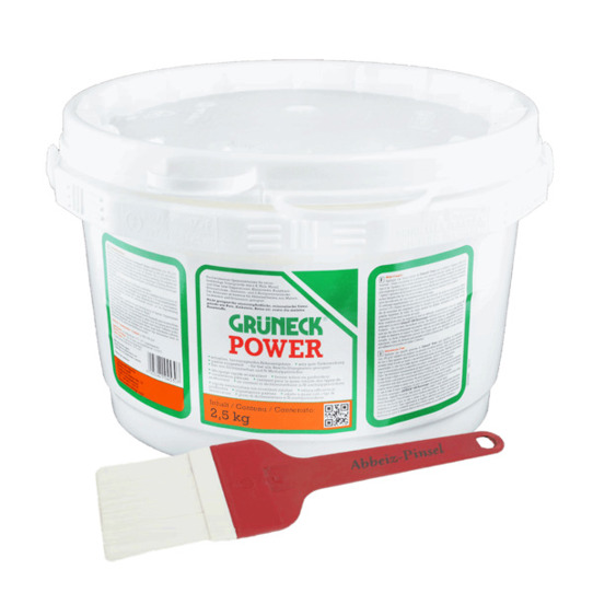 Grüneck® Power Lackentferner-Set mit Abbeizpinsel - 2,5 kg