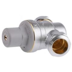 RS PRO Messing Druckminderventil - 22 mm Quetschanschluss - Durchfluss: 2L/s - Druckbereich: 1-6bar