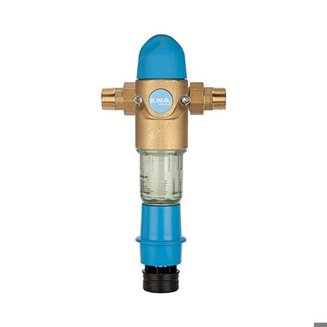 DVGW-geprüfter Rückspülfilter für Trinkwasser - R 3/4"