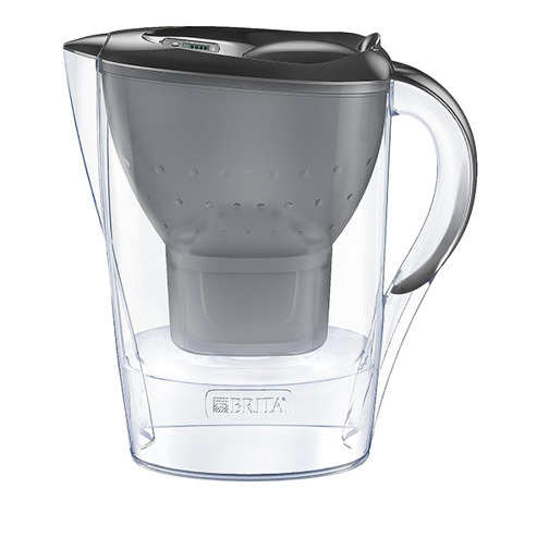 Brita Marella Graphit Wasserfilter-Kanne mit Maxtra Pro Filterkartusche - Komplettwasserfilter