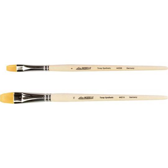 Elita 2-teiliges Toray Synthetikpinsel-Set