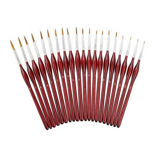 20-teiliges Bunt-Pinsel-Set - Künstlerbedarf, Art.-Nr. 10048483_0