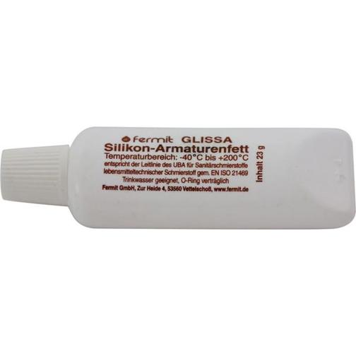 Glissa Silikon Armaturenfett - 60 g Tube | Hochleistungs Schmiermittel für optimale Dichtungen und Gelenke
