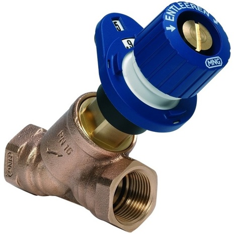 HONEYWELL Kombi-3-Plus Strangregulierungs- und Absperrventil | 3/4" Rücklauf | Muffengewinde