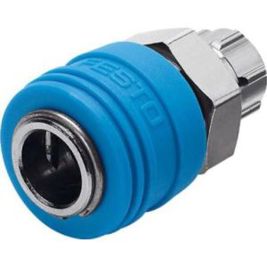 Festo 14mm Schnellsteckkupplung aus Messing - Pneumatische Mutter für Rückschlagventile