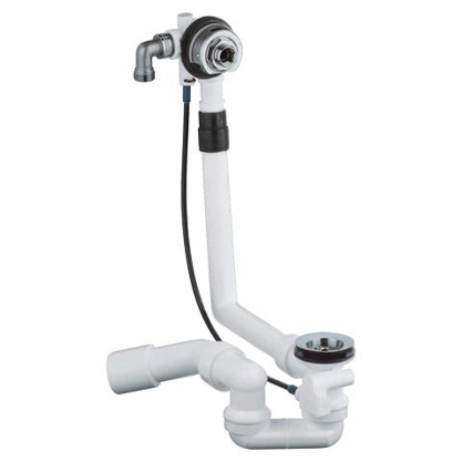 GROHE Badarmatur für Waschbecken – Modell 28990000 – Überlaufgarnitur