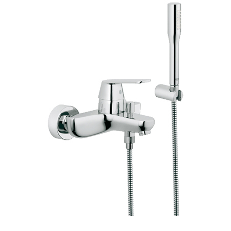 GROHE Eurocosmo Chrom Brausehalter - Hochwertige Duschhalterung für Ihr Badezimmer