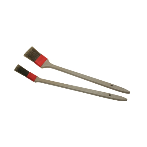 Abgewinkelter Beizpinsel 25mm - 39 cm Länge