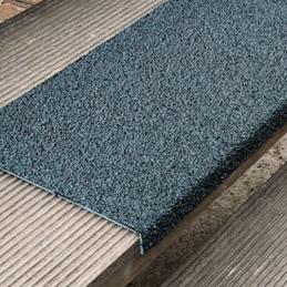 Antirutsch-Kantenprofil GFK Extra Stark - Kunststoff - Schwarz - 230x800 mm | Treppenkanten-Schutzprofil