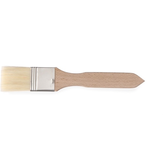 HENDI Flacher Backpinsel aus Silikon - 2 auf Skinkarte - 25x204 mm & 37x207 mm