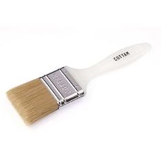 Cottam Flacher Synthetik Malerpinsel 50mm - Hochwertiger Borstenpinsel für Handwerk