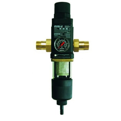 JUDO Hauswasserstation GUBI-E 1 1/4" mit Einbaudrehflansch - Effektiver Rückspülfilter