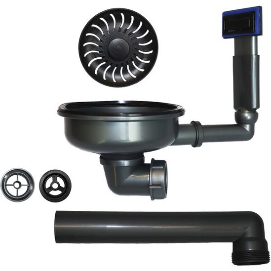 CARESSI Überlaufgarnitur CAGR505100BK - Schwarz