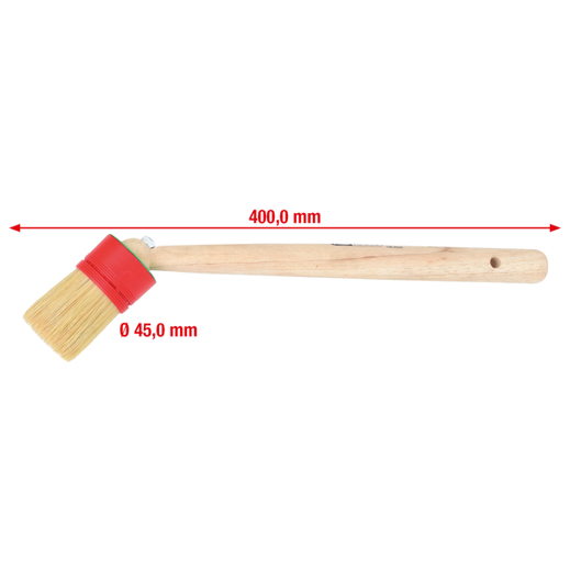 Rundwinkelpinsel für Reifenmontierpaste – Durchmesser 45 mm | Winkelpinsel