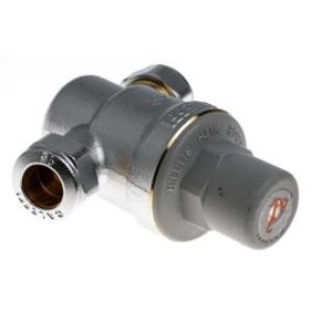 RS PRO Messing Druckminderventil – 15 mm Quetschanschluss, 2L/s, 1-6 bar