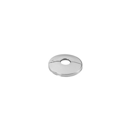 Messing Scharnierrosette 12 mm | ASW #150012 verchromt