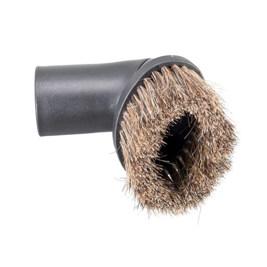 Cleancraft 7013134 Ø 32 mm Rosshaar Staubpinsel - Hochwertiger Staubpinsel für präzise Reinigung