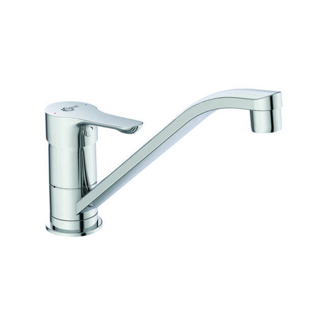 IDEAL STANDARD ALPHA Spültischmischer mit schwenkbarem Gussauslauf - Click-Kartusche