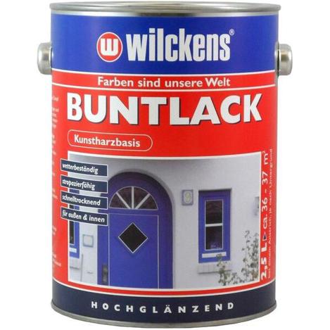 Wilckens Hochglanzlack - Buntlack RAL 1021 Rapsgelb (2,5 Liter)