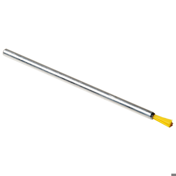 Harter ESD Pinsel mit Gelben Nylonborsten – 6 mm | LH1561 | Perfekt für Handwerk und Präzisionsarbeit